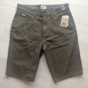 VANS NEW Walter 7 K K Twill Shorts Ranger Green